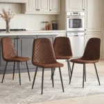 Set Of 4 Home Office Dining Chairs