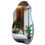 Irregular Wall Mirror, 50 X 30 Cm / 60 X 45 Cm